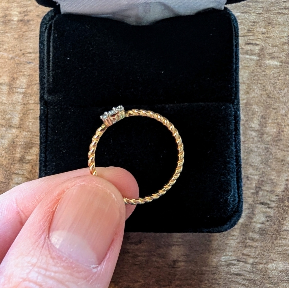 Stone And Strand Shield Of Strength Ring Size 5 — image 2 of 5